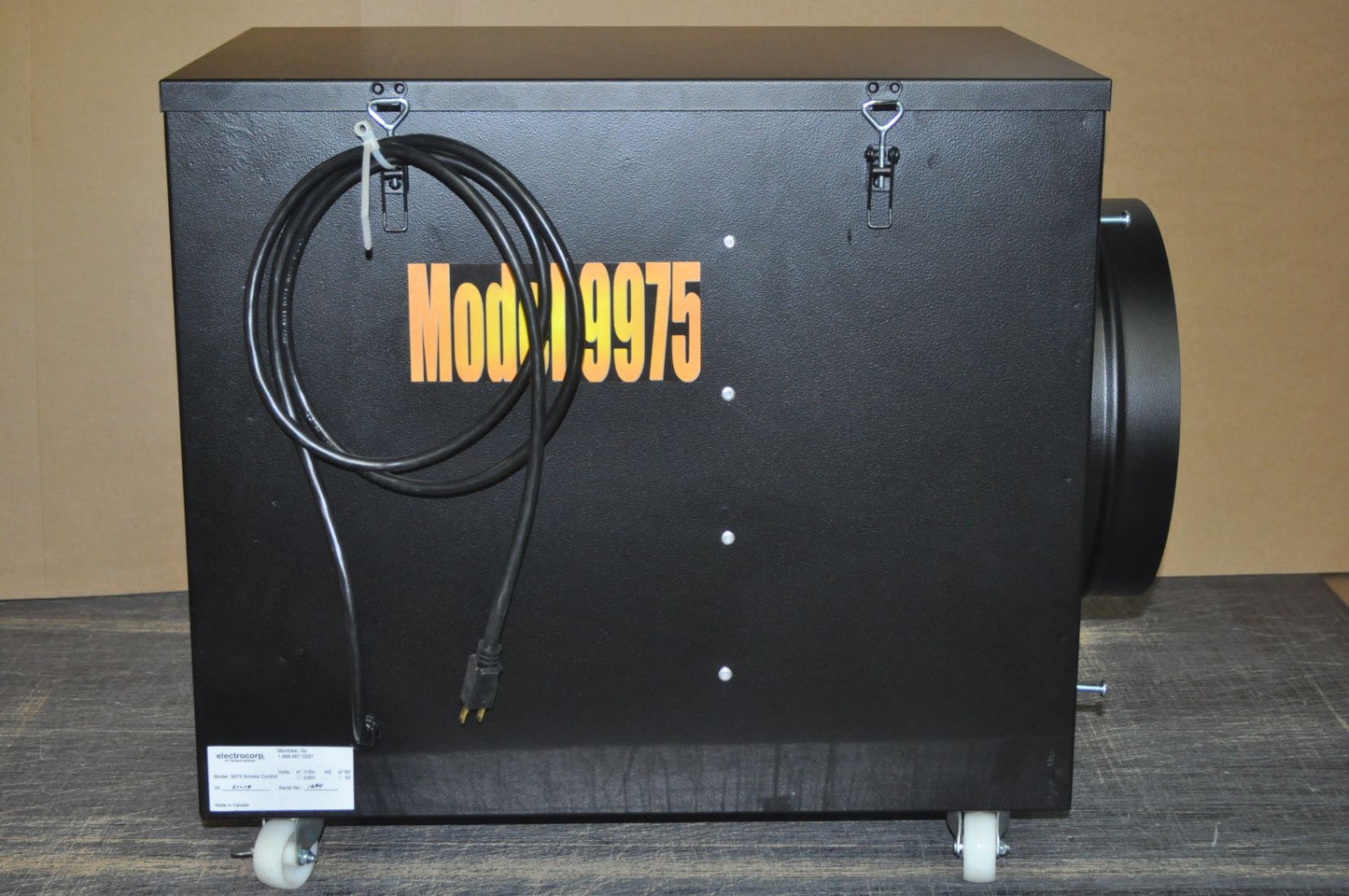 Electrocorp 9975 Smoke Air purifier