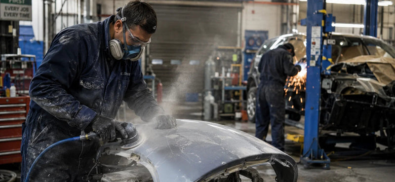 Auto body shops and garages put workers at risk
