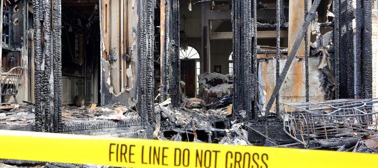 Fire & Water Damage Restoration Air Filtration