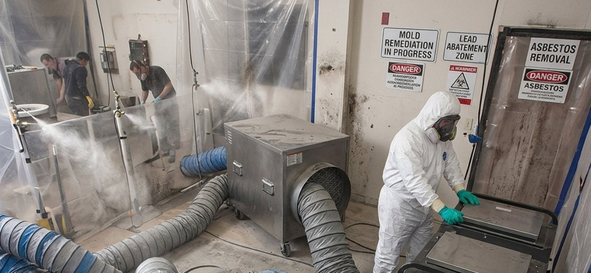Mold, Lead and Asbestos Removal Air Purification